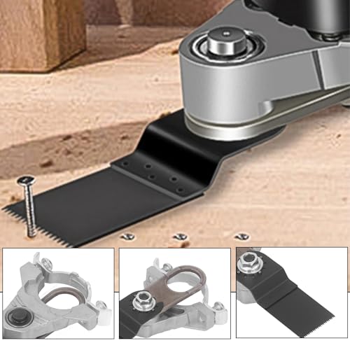 Amoladora de ángulo Convertidor, Kit De Adaptador De Herramienta Oscilante Multifunción, Accesorios para Amoladoras Angulares, Molino De Ángulo Solo Adecuado Para Hilos M10 - imagen 8