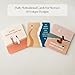 Blendy Trend Positive Affirmation Cards for Women – 50 Daily Affirmation Cards for Mindfulness, Self-Care & Confidence | Premium Box + Wooden Stand