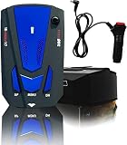 Newly Radar Detector, Driving Aids with Mute Memory, City/Highway Mode, Long Range Detection, Led Di