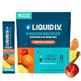 Liquid I.V. Hydration Electrolytes, Tropical Punch, 16 Count