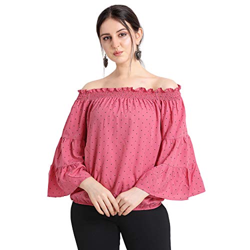 Image of OOMPH! Women's Crepe Off Shoulder Top