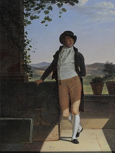 Affiche Philippe Henri Coclers par Louis Gauffier habillage mur salon