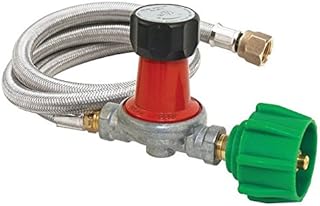 BBQPlus 30 PSI Adjustable Regulator with 48 Inch Propane Hose