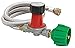 BBQPlus 30 PSI Adjustable Regulator with 48 Inch Propane Hose