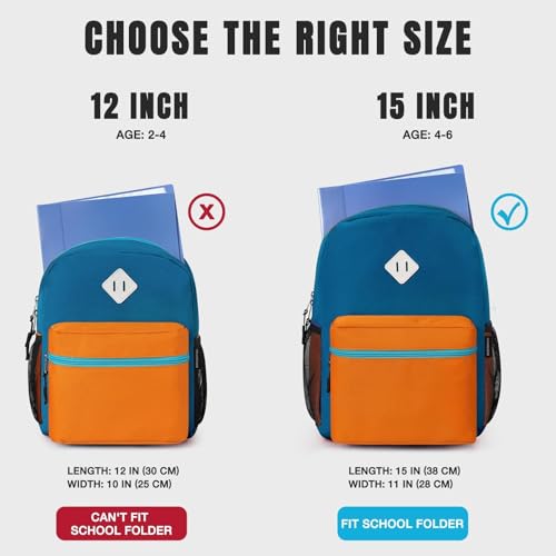 Image of STEAMEDBUN Toddler Backpack Boys and Girls, Kids Backpack Boys Girls, Preschool Kindergarten Daycare Travel Small