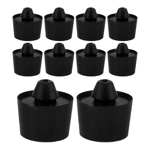Bloques de goma antivibración Abaodam para puertas y maletero de coche, set de 50 piezas