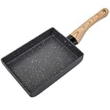 Yarlung Tamagoyaki Japanese Omelette Pan, Non-stick Coating Rectangle Frying Egg Pan, Grey