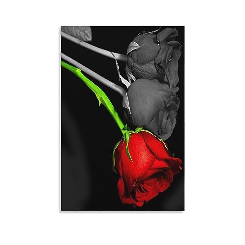 Tableau abstrait rose impression sur toile 50x75cm pour décoration murale de salon moderne