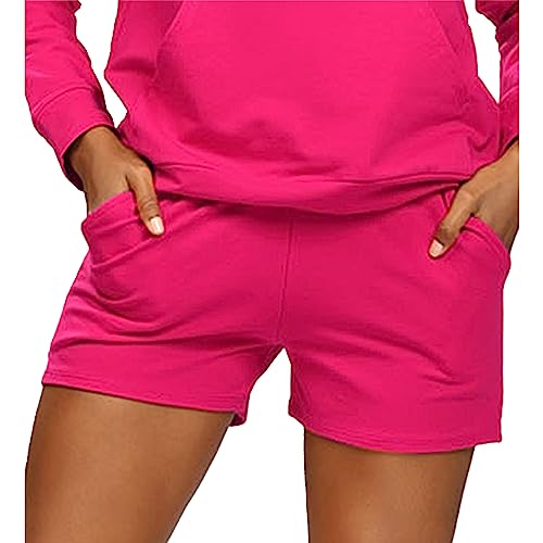 Short de sport rose Koko DKaren running et fitness en plein air