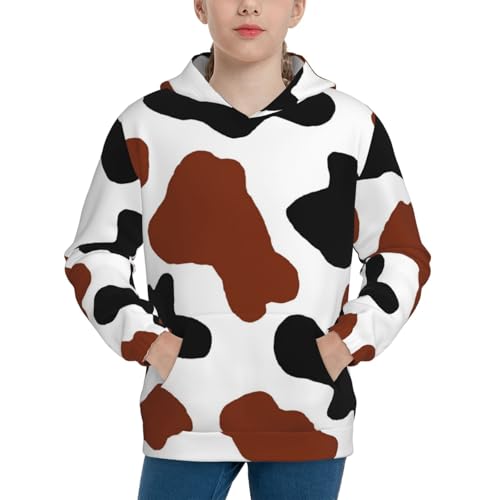 Brown Mushrooms Kid Hoodies Boys Sweatshirts Girls Pullover with Pocket