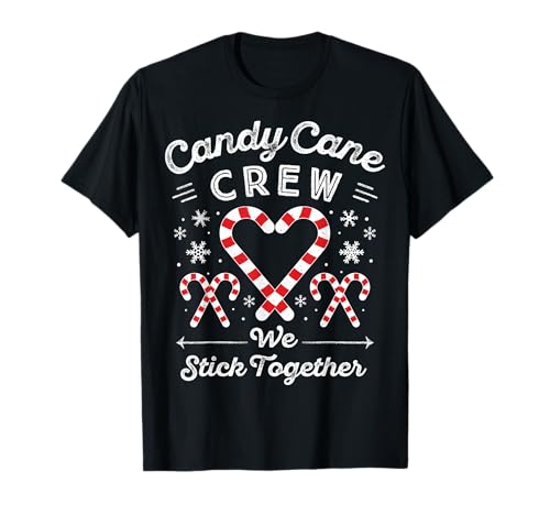 Christmas Candy Cane Heart Holiday Family Matching Pajama PJ T-Shirt
