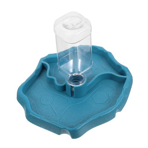 LIOOBO 自動給水器 爬虫類 ウサギ フェレット カメレオン ゲコウ リス クモ 大型ヘビ用 食べ物と水のボウル ケージ用アクセサリ 給水皿 自動補充式 素材 コンパクト設計 解洗浄可能
