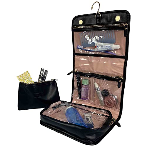 PurseN Classic Travel Toiletry Case in Classic Black2