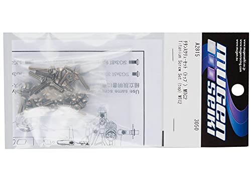 Mugen Seiki MTC2 Titanium Screw Set (Top)