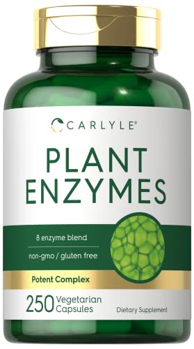 Carlyle Plant Enzymes with Protease Papain Lactase and Bromelain
