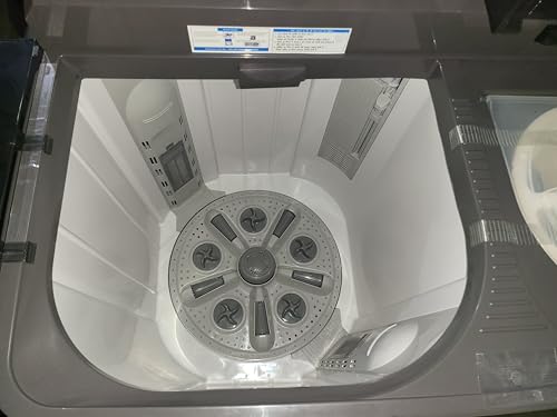 Image of Voltas Beko, A Tata Product 12 Kg 5 Star Semi-Automatic Top Loading Washing Machine (WTT120UPA /GRSSWH5PTDA, Grey, Pulsator Wash Method)