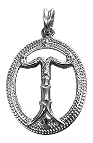 Irminsul pendentif en argent avec son bracelet en cuir véritable de haute qualité
