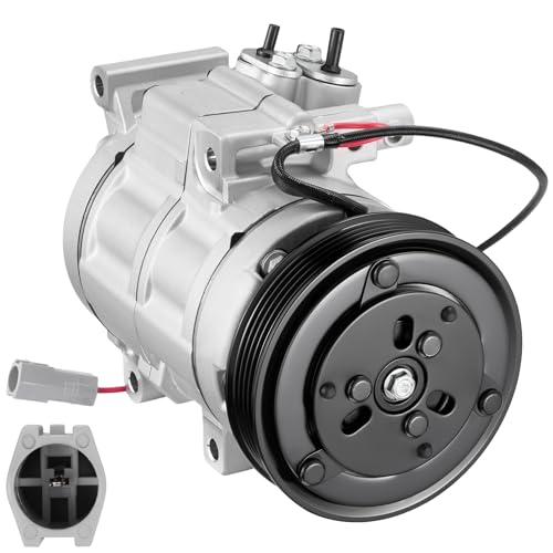 BDFHYK 158381 Air Conditioning A/C Compressor with Clutch Compatible with Mazda 3 L4 2.0L 2010 2011 2012 2013, 3 Sport L4 2.0L 2010-2013