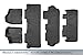 MAXLINER Floor Mats 3 Rows and Cargo Liner Behind 3rd Row Set for 2013-2020 Toyota Sienna