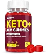 Manewu Keto ACV Gummies Advanced Weight Loss, 1500MG Vegan Low Carb Apple Cider Vinegar Gummies -...