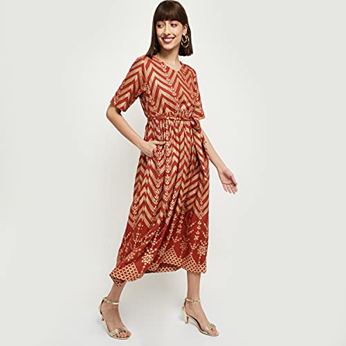 Image of Max Women's Rayon Shirt Maxi Dress