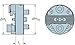 Sandvik Coromant SL-32 11-32-QC CoroTurn SL to CoroTurn SL Quick Change Adaptor, 2007.2 CoroPak, SL-QC Tool Style Code (Pack of 1)