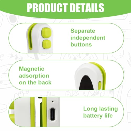 Miniatura 5 de Hotut Selladora De Bolsas, Mini Selladora De Bolsas De Plástico, 2 En 1 Sellador De Bolsas De Plastico, Recargable, Portatil Para Bolsas Selladoras Alimentarias Para Almacenamiento De Alimentos