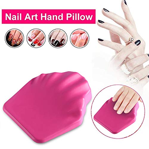 Nail Art Cushion, Professional Soft Anti-Skid Manicure Hand Pillow Stand Holder Nail Pillow Hand Rest Tool Art Manicure Care Pad Cushion For Nail Salon #TOP2