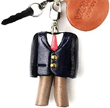 School uniform / Boys Blazer Suit Leather Goods Earphone Jack Accessory / Dust Plug / Ear Cap / Ear JackVANCA Made in Japan #47596