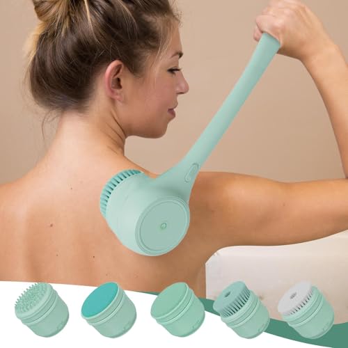 Body Care Accessories, Personal Hygiene Brush, Spa Quality Scrubber, Massage and Clean, Adjustable Cleaning Brush, Skin Tool, Ergonomic Bath Brush, Multifunctional Shower Brush, Gentle Bod – Bild 4