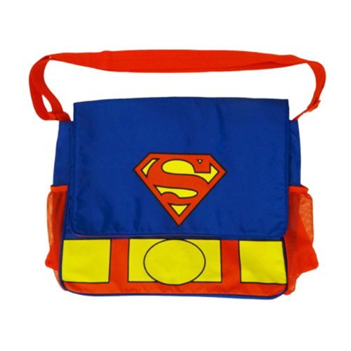 Superman Blue Messenger Diaper Bag Set SUE43803