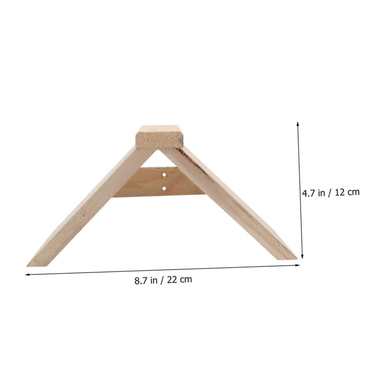 POPETPOP Soporte de Madera para Aves y Loros 5piezas, Perchero Resistente para Juego y Decoración en Jaulas de Aves Domésticas