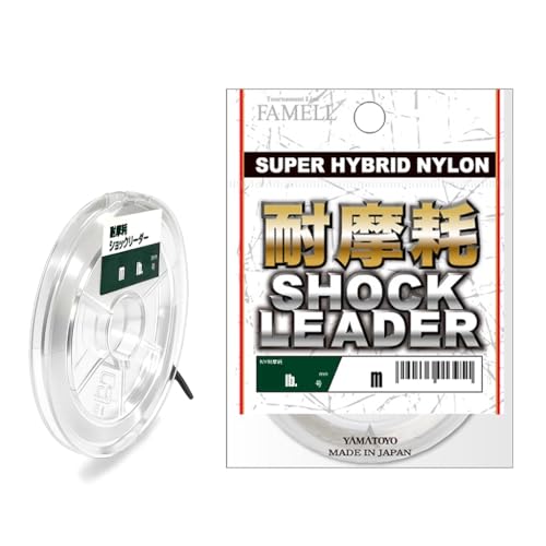 ヤマトヨテグス(YAMATOYO) リーダー 耐摩耗 ショックリーダー ナイロン 20m 6号 25lb クリア 1枚目
