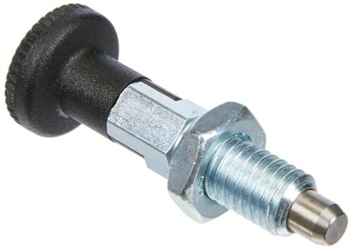 Image of Ganter Normelemente GN 717-5-M8-CK-ST Locking Bolt, Silver, Gewinde d2: M8, Set of 2 Pieces