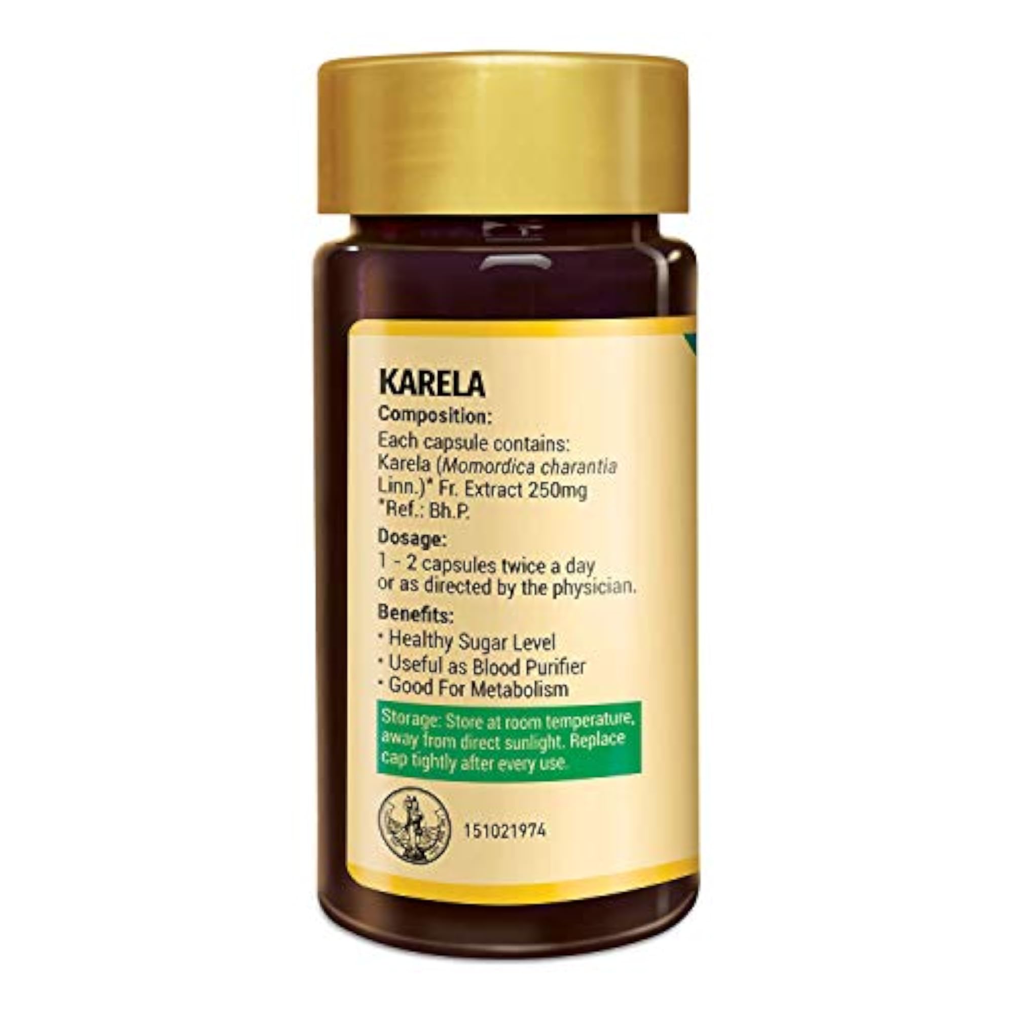 Karela Capsules, 60 Veg