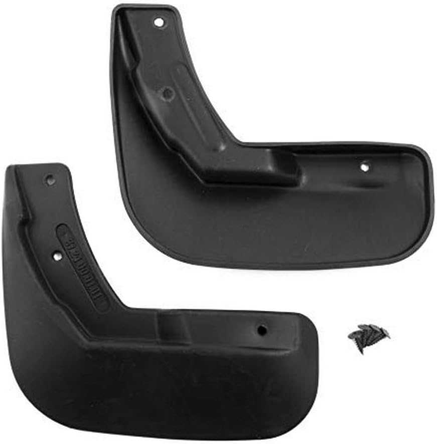 Frosch EXP.NLF.37.24.F14 Precise Rubber Mud Flaps Splash Guard Front Fender for Opel Zafira Tourer, Year: 12-20 Pieces with Attachment, Black