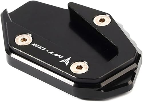 Miniatura 5 de Accesorios de motocicleta con soporte lateral para Yamaha MT03 MT 03 2016 2017 2018 2019 2020 placa de extensión de soporte