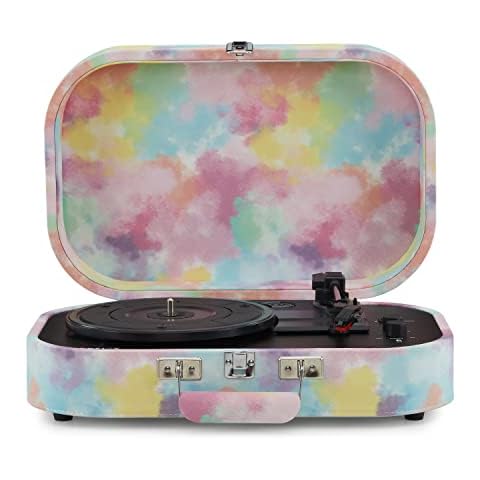 Crosley Turntable In Tie-Dye Cover