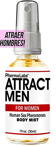 PhermaLabs Feromonas Body Mist - Body Spray Para Mujer- 1.0 oz- Atraer Hombres instantáneamente- Mayor Concentración De Feromonas Posible - Aroma fresco de larga duración