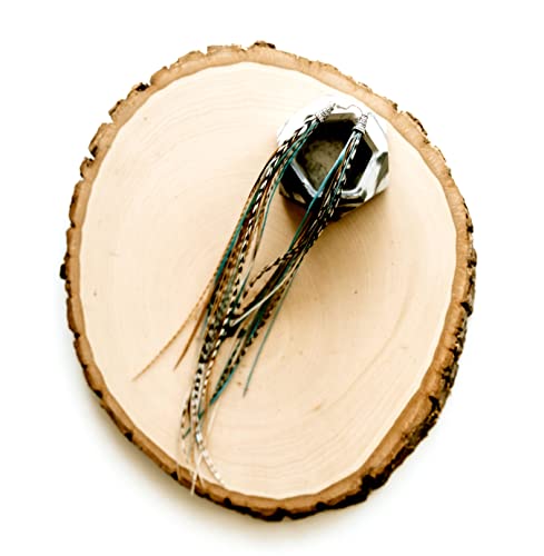 Bohemian handmade long lightweight feather dangle earrings for women3