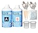 320 gr Resina epoxi transparente + set de utensilios- guantes, bastones de mezcla, vasos, efecto agua para creaciones artísticas, recubrimiento de superficies, modelado, joyería, bricolaje
