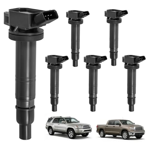 Motorevo 4.0L Ignition Coil Pack Compatible with Toyota Tacoma 2005-2015