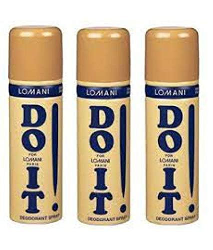 Pack of 3 Do It Deodorant Body Spray 200 ml – Unisex, Long‑Lasting Citrus & Spicy Freshness