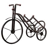 Duiaynke Tabletop Wine Rack, Bike Shaped Single Bottle Wine Bottle Holder, Freestanding Countertop Wine Bottle Storage for Wine Lover Gifts