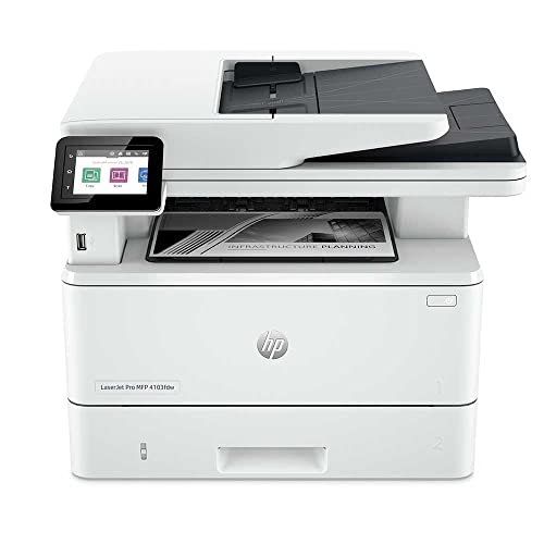 Multifuncional HP LaserJet Pro 4103FDW 2Z629A#696