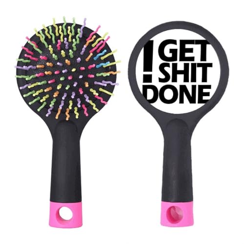 Brosse à cheveux démêlante coussin style Art Déco pour le salon