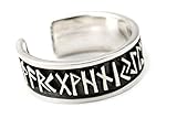 r 320 awd Robuster, offener Powerring mit kraftvollem Futhark Runenband - MUST HAVE