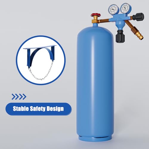 Support mural pour bouteille de propane et gaz fixation stable