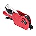8 Digits Price Tag Gun, Price Label Machine 8 Digits Manual Labeling Machine Price Tag with Cartridge Portable Price Marking, pricemarker Labels (Red)