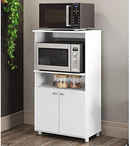 Armário para Forno e Microondas Multimóveis 2 Portas Fg6148 Branc...